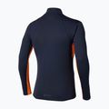 Longsleeve do biegania męski Mizuno Tech Thermal Charge Half Zip baritone blue 6