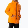 Kurtka do biegania męska Mizuno Tech Thermal Charge Hooded tangelo