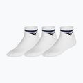 Skarpety Mizuno Training Mid With Line 3 pary white/ultramarine