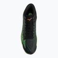 Buty do siatkówki Mizuno Wave Lightning Elite Mid black/glowing apple/mandarin orange 5
