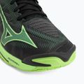 Buty do siatkówki Mizuno Wave Lightning Elite Mid black/glowing apple/mandarin orange 7