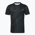 Koszulka do biegania męska Mizuno Core Graphic Tee black/gray
