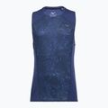 Koszulka do biegania męska Mizuno Active DryAeroFlow Graphic Tank Top estate blue