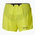 Spodenki do biegania męskie Mizuno Tech Light Split 3.5 lightning yellow 2