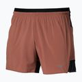 Spodenki do biegania męskie Mizuno Active Alpha 2in1 5.5 copper brown