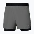 Spodenki do biegania męskie Mizuno Core 5.5 Inches 2in1 lava smoke 2