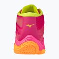 Buty do siatkówki Mizuno Wave Lightning Elite Mid pink tetra/fortune yellow/light 10