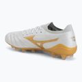 Buty piłkarskie Mizuno Morelia Neo IV Beta Japan AG white/mp gold/cool gray 3c 3