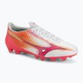 Buty piłkarskie Mizuno Alfa III Pro FG white/fuchsia purple