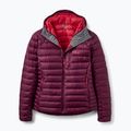 Kurtka puchowa damska Rab Microlight Alpine Hoody mulberry