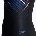 Strój pływacki jednoczęściowy damski Speedo Digital Printed Medalist black/fed red/chroma blue/white 3