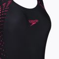 Strój pływacki jednoczęściowy damski Speedo Allover Panel Laneback black/purple 3