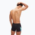 Bokserki pływackie męskie Speedo Allover Digital V-Cut Aquashort black/true cobalt 6