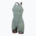Strój pływacki damski Speedo Fastskin LZR Ignite Kneeskin country green/black/nectarine