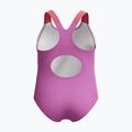 Strój pływacki jednoczęściowy dziecięcy Speedo Learn To Swim Medalist neon violetl 2