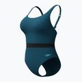 Strój pływacki jednoczęściowy damski Speedo Shaping LuniaGlow One Piece dark teal 3
