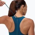 Strój pływacki jednoczęściowy damski Speedo Racer Zip with Built in Swim Bra dark teal 9