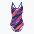 Strój pływacki jednoczęściowy damski Speedo Allover Digital Powerback razor sharp/diva