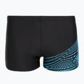 Bokserki pływackie męskie Speedo Medley Logo Aquashort black/picton blue