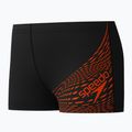 Bokserki pływackie dziecięce Speedo Medley Logo Aquashort red ginger