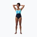 Strój pływacki jednoczęściowy damski Speedo Shaping Contour Eclipse Printed true navy/berry 6