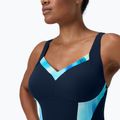 Strój pływacki jednoczęściowy damski Speedo Shaping Printed LunaElustre One Piece true navy/berry 5