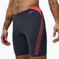 Jammery pływackie męskie Speedo Hyper Boom Splice grey lead/neon coral