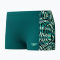 Bokserki pływackie dziecięce Speedo Digital Panel Aquashort deep emerald 3