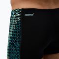 Bokserki pływackie męskie Speedo Endurance+ Tech Panel Aquashort black/turquoise gem 7