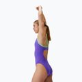 Strój pływacki jednoczęściowy damski Speedo FL Solid Flyback 2.0 indigo glow/alfalfa green 3