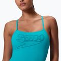 Strój pływacki jednoczęściowy damski Speedo Endurance+ Logo Thin Strap mayan blue 4