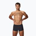 Bokserki pływackie męskie Speedo Hyperboom Aquashort anthracite/high risk red