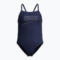 Strój kąpielowy jednoczęściowy dziecięcy Speedo Endurance+ Logo Thinstrap peacoat 5