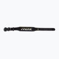 Pas do podnoszenia ciężarów RDX Belt 4" Leather black/gold 4