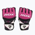 Rękawice grapplingowe RDX Grappling Glove New Model GGRF-12P pink 2