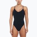 Strój pływacki jednoczęsciowy damski Nike Retro Flow Terry black 5