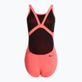 Strój pływacki jednoczęściowy damski Nike Hydrastrong 3D Swoosh Fastback hot punch 2