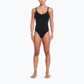 Strój pływacki jednoczęściowy damski Nike Essential V-Neck black 5