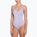 Strój pływacki jednoczęściowy damski Nike Essential V-Neck hydrangeas 4
