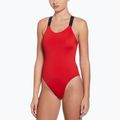 Strój pływacki jednoczęściowy damski Nike Hydralock Fusion university red 4