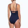 Strój pływacki jednoczęściowy damski Nike Essential V-Neck midnight navy 3