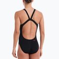 Strój pływacki jednoczęściowy damski Nike Hydrastrong Logo Graphic Fastback black 3