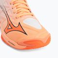 Buty do siatkówki Mizuno Wave Lightning Elite Mid Flamingo Coral/Lava Orange/White 7