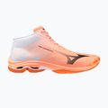 Buty do siatkówki Mizuno Wave Lightning Pro Mid flamingo coral/carbon/white 8