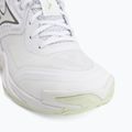 Buty do siatkówki damskie Mizuno Wave Momentum Elite Mid white/balsam green/ambrosia 7