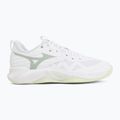 Buty do siatkówki damskie Mizuno Wave Momentum Pro white/aqua gray/ambrosia 2