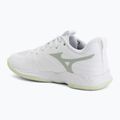 Buty do siatkówki damskie Mizuno Wave Momentum Pro white/aqua gray/ambrosia 3