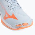 Buty do siatkówki damskie Mizuno Wave Lightning Pro blue finch/lava orange/flamingo coral 7