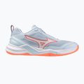 Buty do piłki ręcznej damskie Mizuno Wave Stealth Elite blue finch/white 8