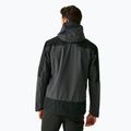 Kurtka przeciwdeszczowa męska REGATTA Highton Stretch IV ash/black 3